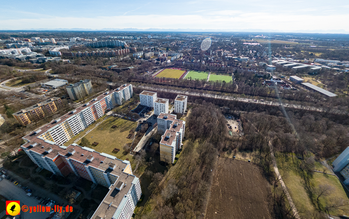 20.02.2023 - Baustelle zur Grundschule am Strehleranger in Neuperlach